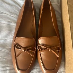 J. Crew Factory Women’s Tan Bow Loafers Size 10 NWT/NIB $128